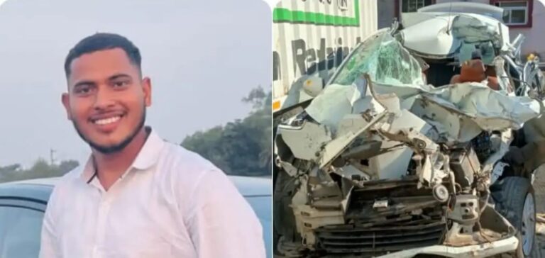 जमशेदपुर: सनातन उत्सव समिति के सक्रिय सदस्य प्रिंस सिंह की सड़क दुर्घटना में दर्दनाक मौत