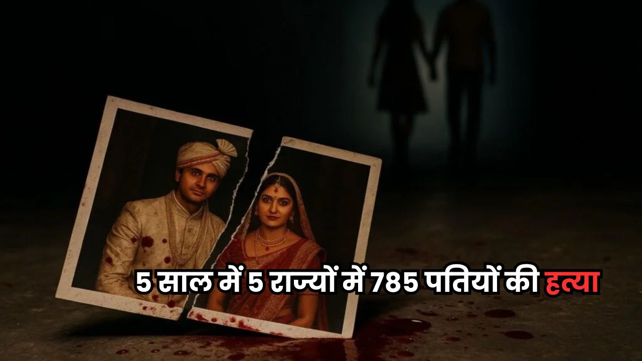 Crime News: पिछले 5 साल में 5 राज्यों में 785 पतियों की हत्या, पत्नियों पर आरोप, उत्तर प्रदेश में सबसे ज्यादा मामले, जानिए पूरी खबर Crime News