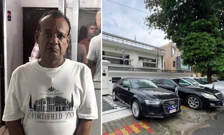 गाजियाबाद में फर्जी दूतावास नेटवर्क का भंडाफोड़, आरोपी हर्षवर्धन जैन के अंतरराष्ट्रीय कनेक्शन उजागर