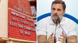 वोट चोरी मामले में राहुल गाँधी को चुनाव आयोग की दो टूक,"समय रहते मतदाता सूची जांच करनी चाहिए थी"