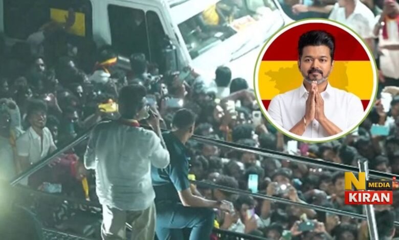 Actor Vijay Rally