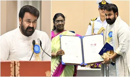 मोहनलाल को मिला दादा साहब फाल्के पुरस्कार, राष्ट्रपति द्रौपदी मुर्मू ने किया सम्मानित