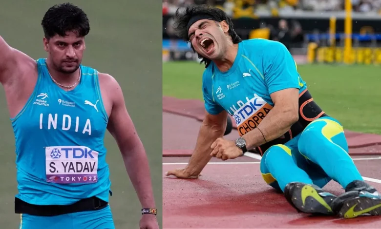 विश्व एथलेटिक्स चैंपियनशिप: सचिन यादव ने नीरज चोपड़ा को पछाड़ा, दोनों को ही नहीं मिला मैडल