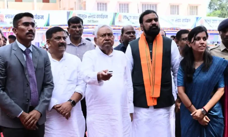 कैमूर में 980 करोड़ की 178 परियोजनाओं का उद्घाटन, नीतीश कुमार ने जिले के विकास को नई दिशा दी