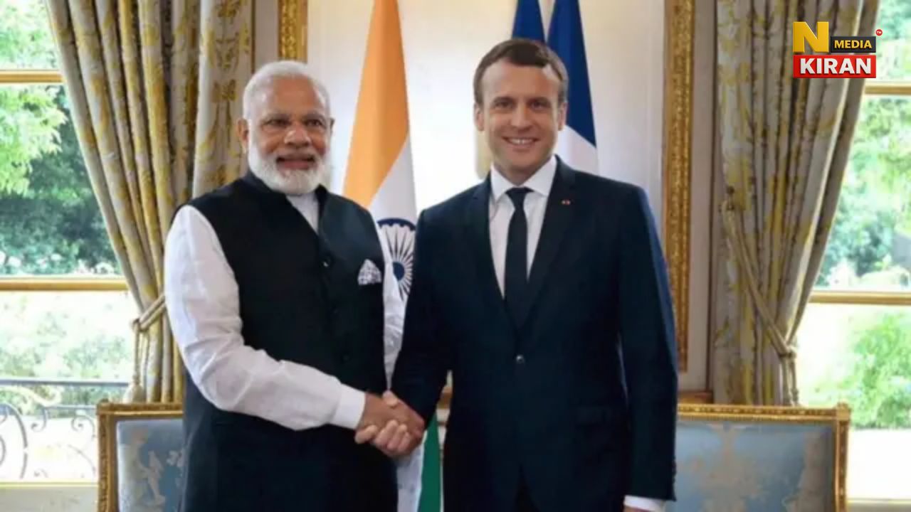 पीएम मोदी और फ्रांस के राष्ट्रपति मैक्रों के बीच हुई बातचीत, यूक्रेन संघर्ष और द्विपक्षीय सहयोग पर चर्चा पीएम मोदी और फ्रांस के राष्ट्रपति मैक्रों के बीच हुई बातचीत, यूक्रेन संघर्ष और द्विपक्षीय सहयोग पर चर्चा