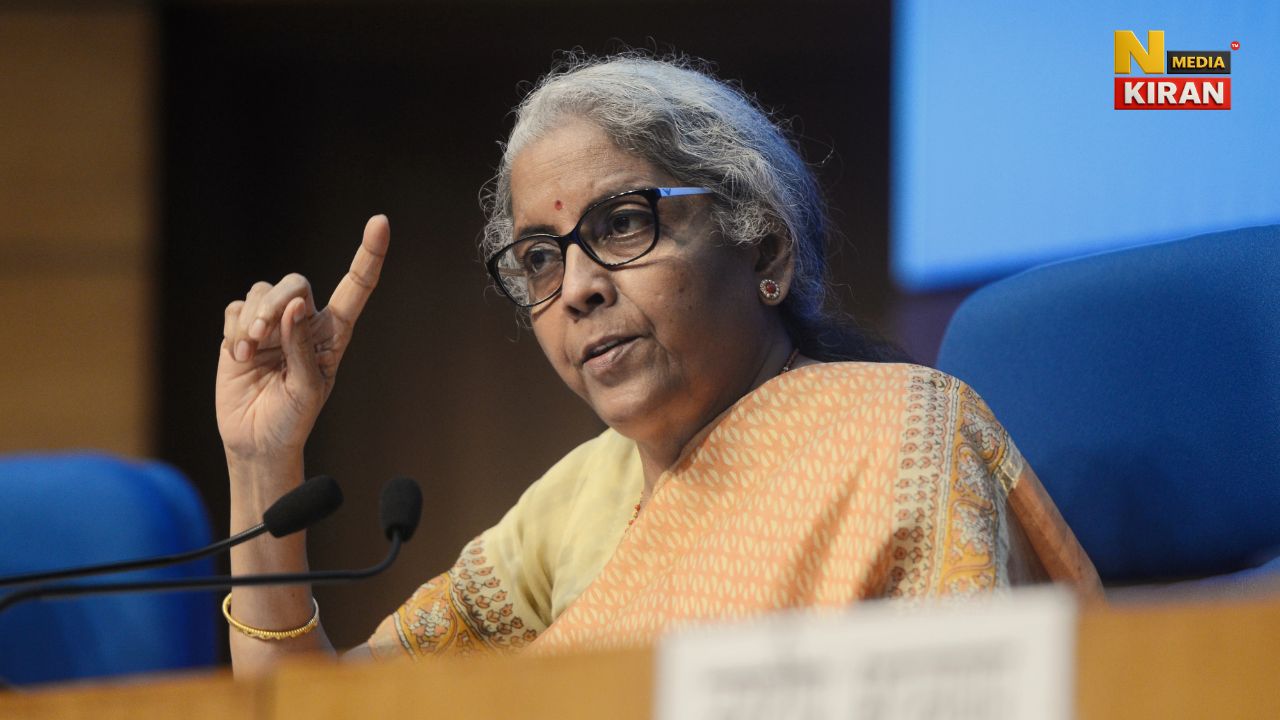 निर्मला सीतारमण का बड़ा बयान: “जीएसटी कटौती से जनता को मिलेगा सीधा फायदा” निर्मला सीतारमण का बड़ा बयान: "जीएसटी कटौती से जनता को मिलेगा सीधा फायदा"