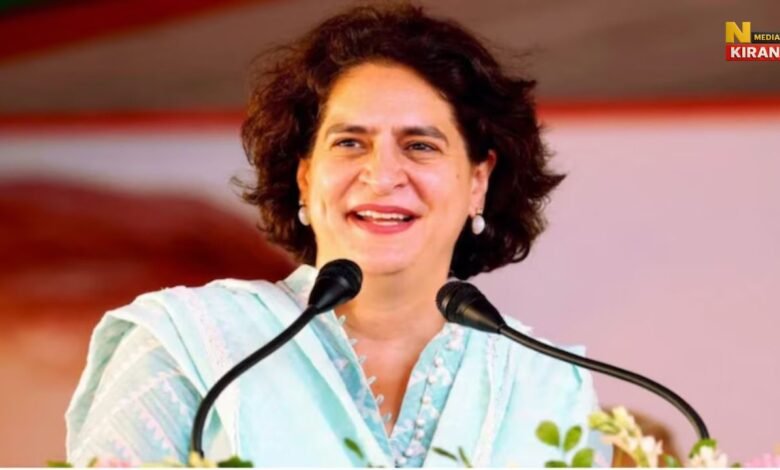मोतिहारी में प्रियंका गांधी की चुनावी हुंकार, बीजेपी पर साधा निशाना, राहुल को बताया देशभक्त