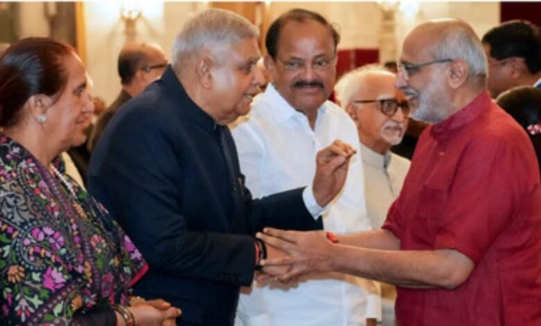 इस्तीफे के बाद पहली बार नजर आये पूर्व VP जगदीप धनखड़, नए उपराष्ट्रपति को दी बधाई