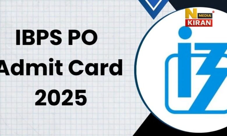 IBPS PO Mains Admit Card 2025