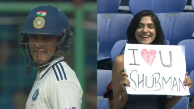 "‘I Love You Shubman!’—स्टेडियम में महिला फैन ने किया गिल को प्यार का इजहार, सोशल मीडिया पर मचा धमाल"