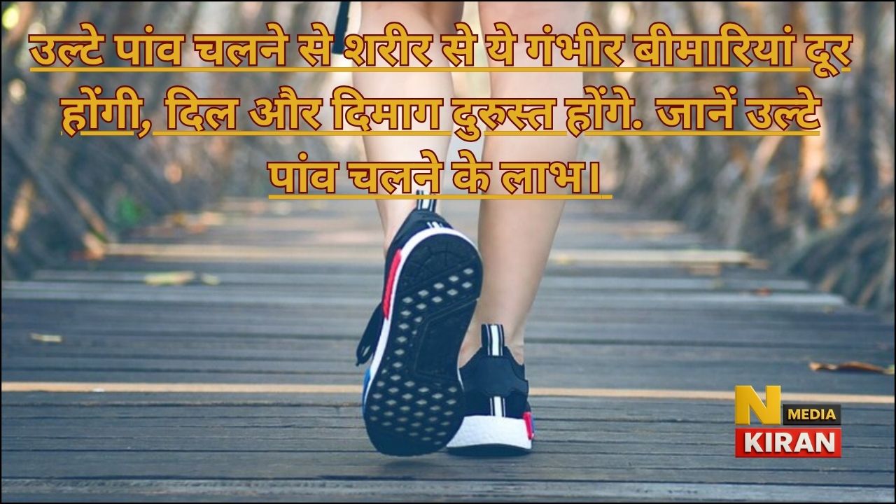 उल्टे पांव चलने से शरीर से ये गंभीर बीमारियां दूर होंगी, दिल और दिमाग दुरुस्त होंगे. जानें उल्टे पांव चलने के लाभ। उल्टे पांव चलने से शरीर से ये गंभीर बीमारियां दूर होंगी, दिल और दिमाग दुरुस्त होंगे. जानें उल्टे पांव चलने के लाभ।