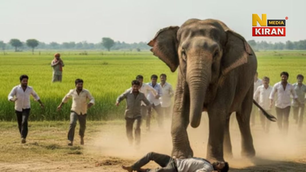 Jharkhand News: Elephant's Attacking on Human