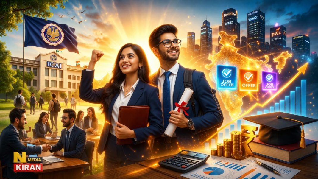 ICAI कैंपस प्लेसमेंट 2026: नए चार्टर्ड अकाउंटेंट्स के लिए नौकरियों की बौछार, जानें शेड्यूल और रजिस्ट्रेशन प्रक्रिया ICAI कैंपस प्लेसमेंट 2026: नए चार्टर्ड अकाउंटेंट्स के लिए नौकरियों की बौछार, जानें शेड्यूल और रजिस्ट्रेशन प्रक्रिया
