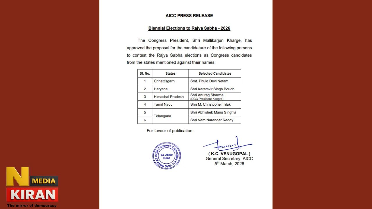 Rajya Sabha Election 2026