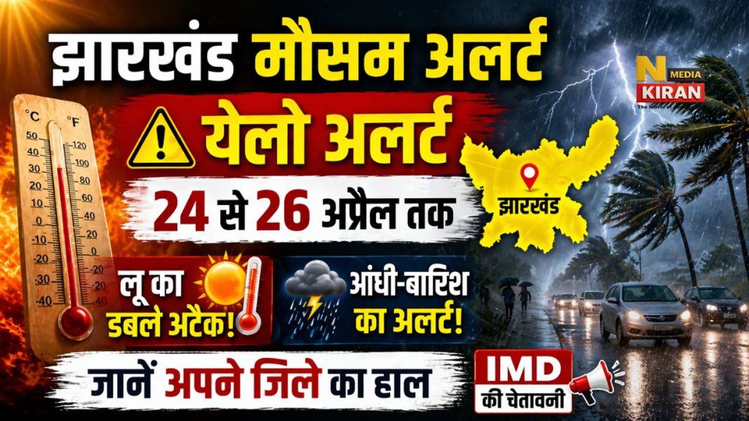 Jharkhand Weather Alert
