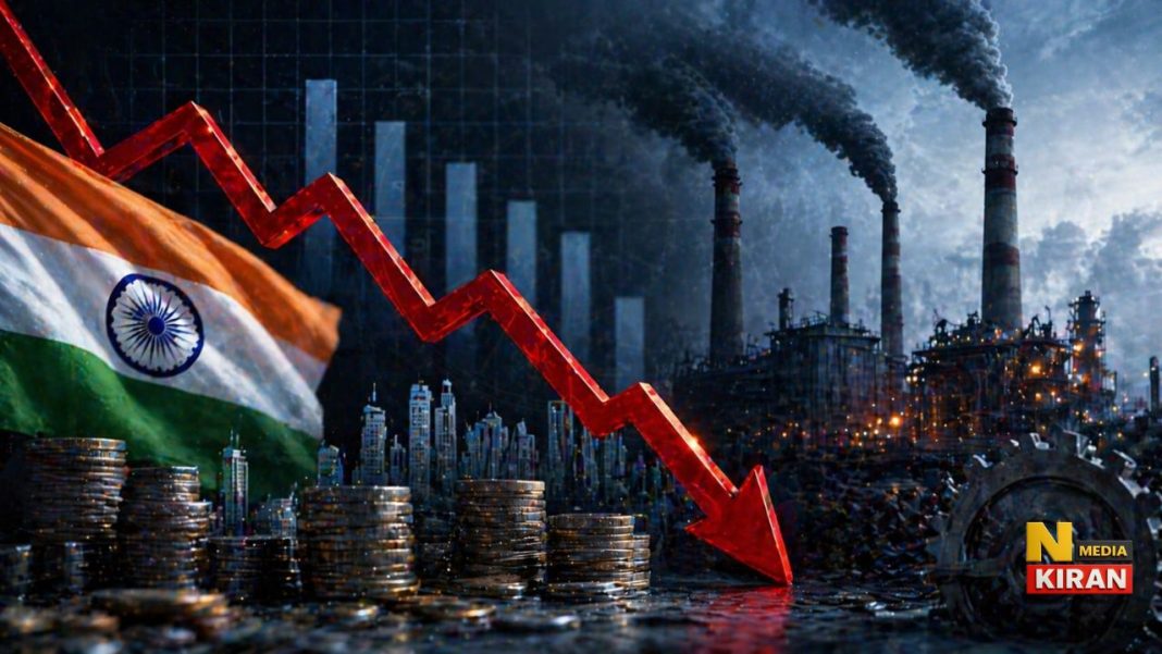 IIP Data March 2026: अर्थव्यवस्था पर मंदी के संकेत, मार्च में IIP गिरकर 4.1% पर, औद्योगिक उत्पादन की रफ्तार धीमी IIP Data March 2026