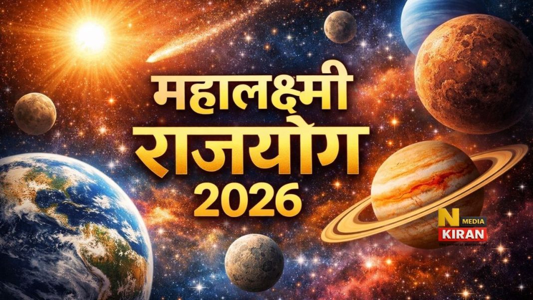 Mahalakshmi Rajyog 2026: 14 मई से इन 4 राशियों की पलटेगी किस्मत, ग्रहों की चाल से होगा अपार धन लाभ Mahalakshmi Rajyog 2026