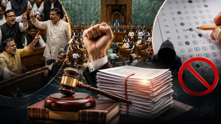 Anti Paper Leak Bill Passed: भारी हंगामे के बीच लोकसभा से एंटी पेपर लीक बिल हुआ पास, सरकार ने विपक्ष पर लगाए गंभीर आरोप