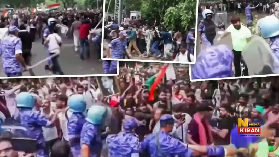 Delhi CJP Protest: दिल्ली में हिंसक हुआ सीजेपी का प्रदर्शन, पुलिस पर पथराव, आंसू गैस के गोले छोड़े गए Delhi CJP Protest