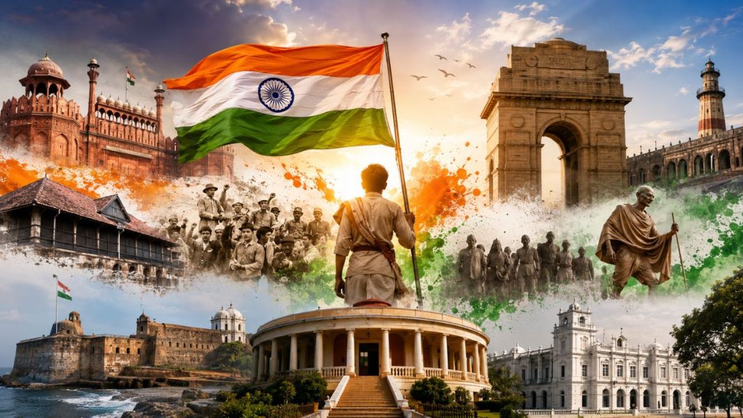 Independence Day Historical Places