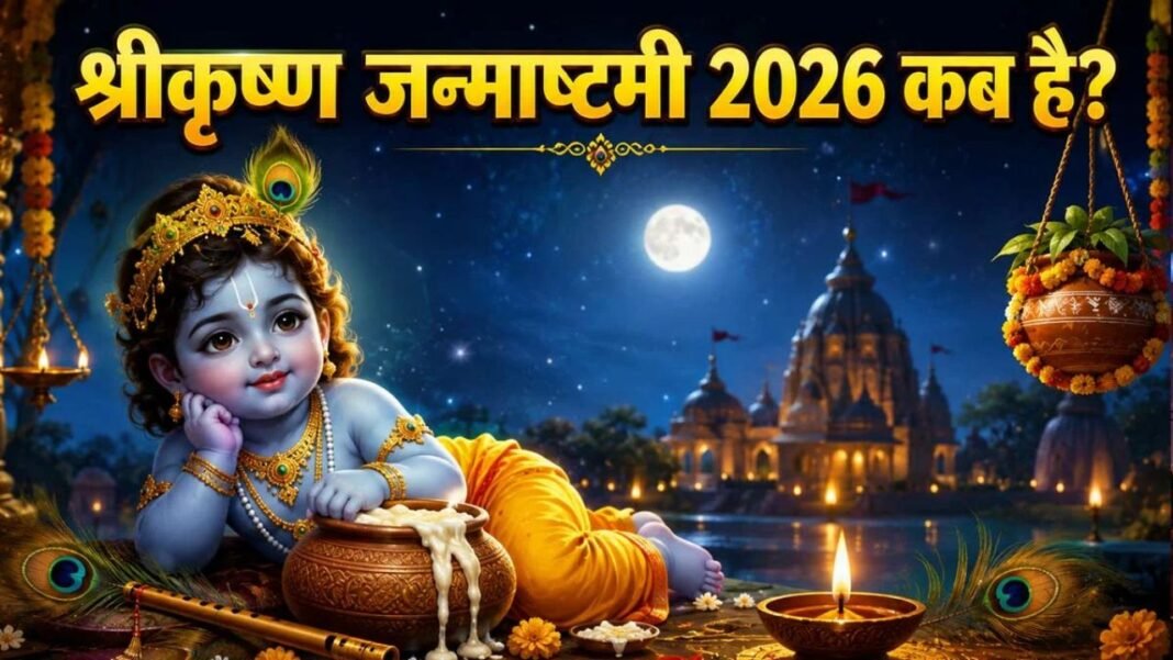 Krishna Janmashtami 2026: कब है श्रीकृष्ण जन्माष्टमी, जानें सही तारीख, पूजा का शुभ मुहूर्त और पूजन विधि Krishna Janmashtami 2026
