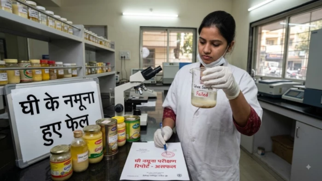 MP News: इंदौर में नामी ब्रांड्स के घी सैंपल फेल, 50 में से 8 असुरक्षित घोषित MP News