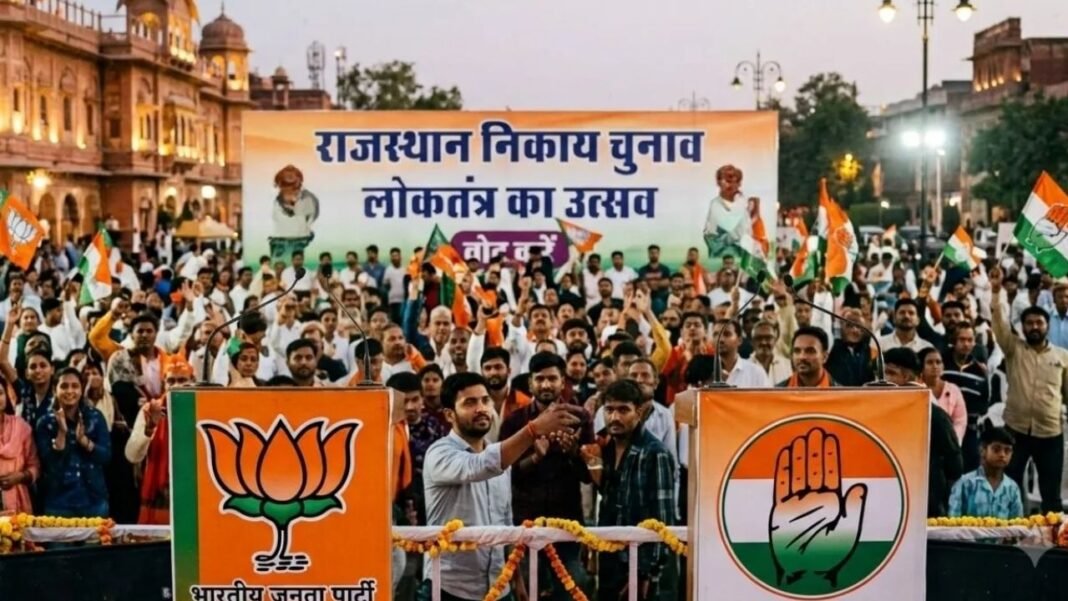Rajasthan Nagar Nikay Chunav : राजस्थान नगर निकाय चुनाव, भाजपा-कांग्रेस ने प्रत्याशी तय किए, सूची सार्वजनिक नहीं कर रहे Rajasthan Nagar Nikay Chunav