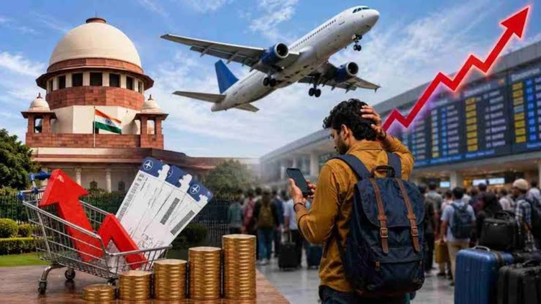 Supreme Court on Airfare: हवाई किराए पर सुप्रीम कोर्ट सख्त, कहा- ‘नियम नहीं मान सकते तो उड़ानें रोक दो’ Supreme Court on Airfare