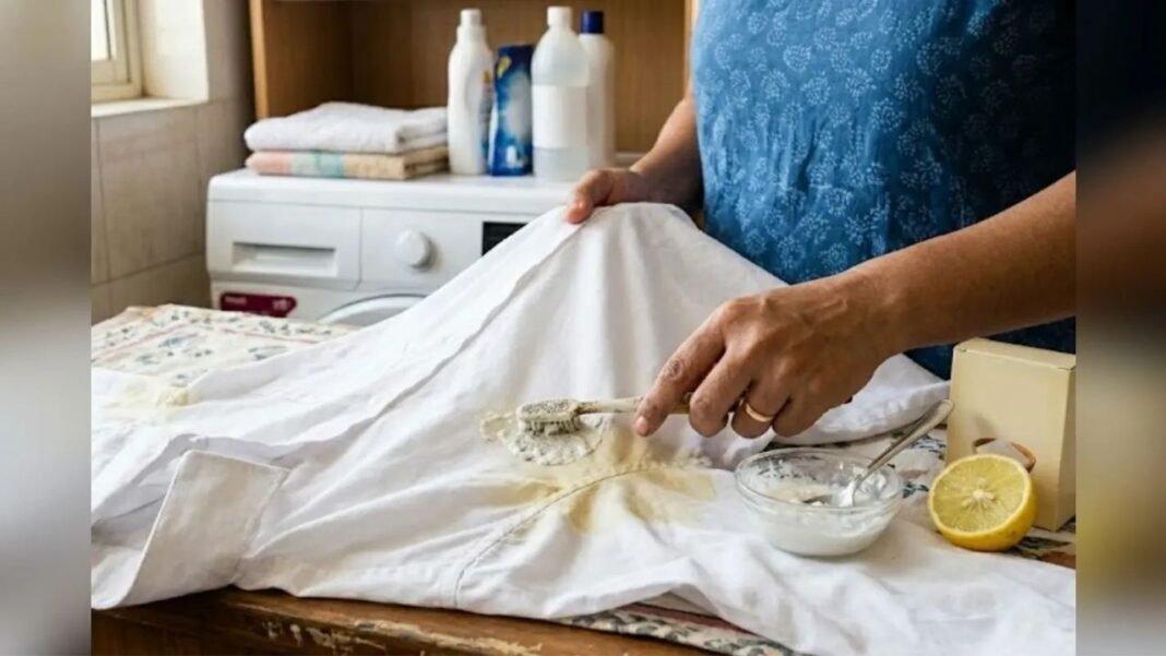 White Clothes Cleaning Tips: सफेद कपड़े पीले पड़ गए हैं तो ये घरेलू तरीके चमक लौटा सकते हैं White Clothes Cleaning Tips