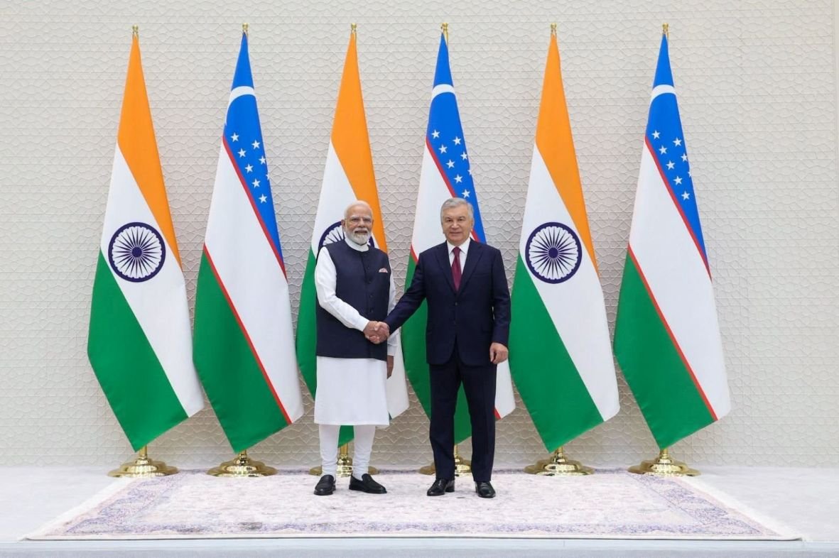 New momentum for India-Uzbekistan partnership, ताशकंद में पीएम मोदी और शावकत मिर्जियोयेव की अहम बातचीत