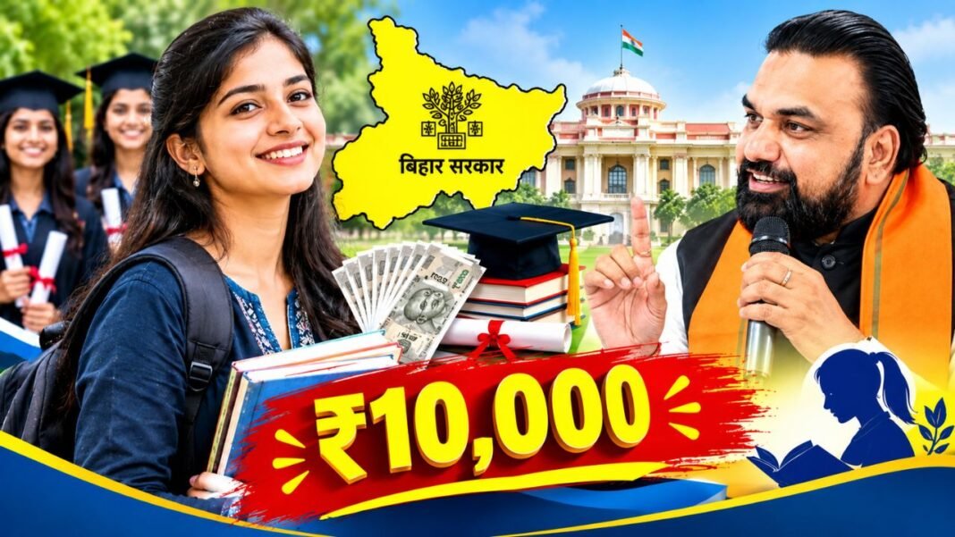 बिहार में पीएचडी कर रही बेटियों को हर महीने 10 हजार रुपये, मुख्यमंत्री बालिका फेलोशिप योजना का ऐलान Bihar Balika PhD Fellowship