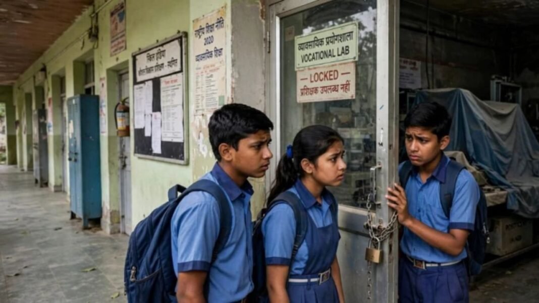 CG News: छत्तीसगढ़ व्यावसायिक शिक्षा भर्ती विवाद, 499 स्कूलों में ट्रेनर नहीं, 40 करोड़ के उपकरण पड़े बेकार CG News