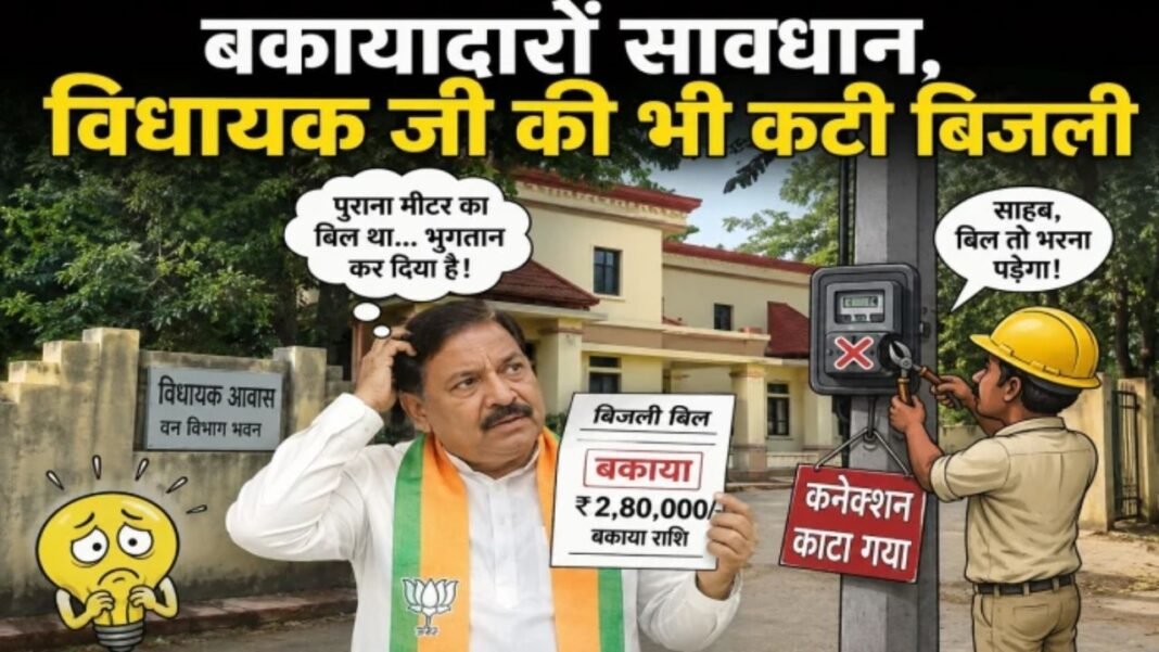 CG News: छत्तीसगढ़ में बिजली बकाया पर सख्ती, भाजपा विधायक चैतराम अटामी के सरकारी आवास की भी कटी लाइन CG News