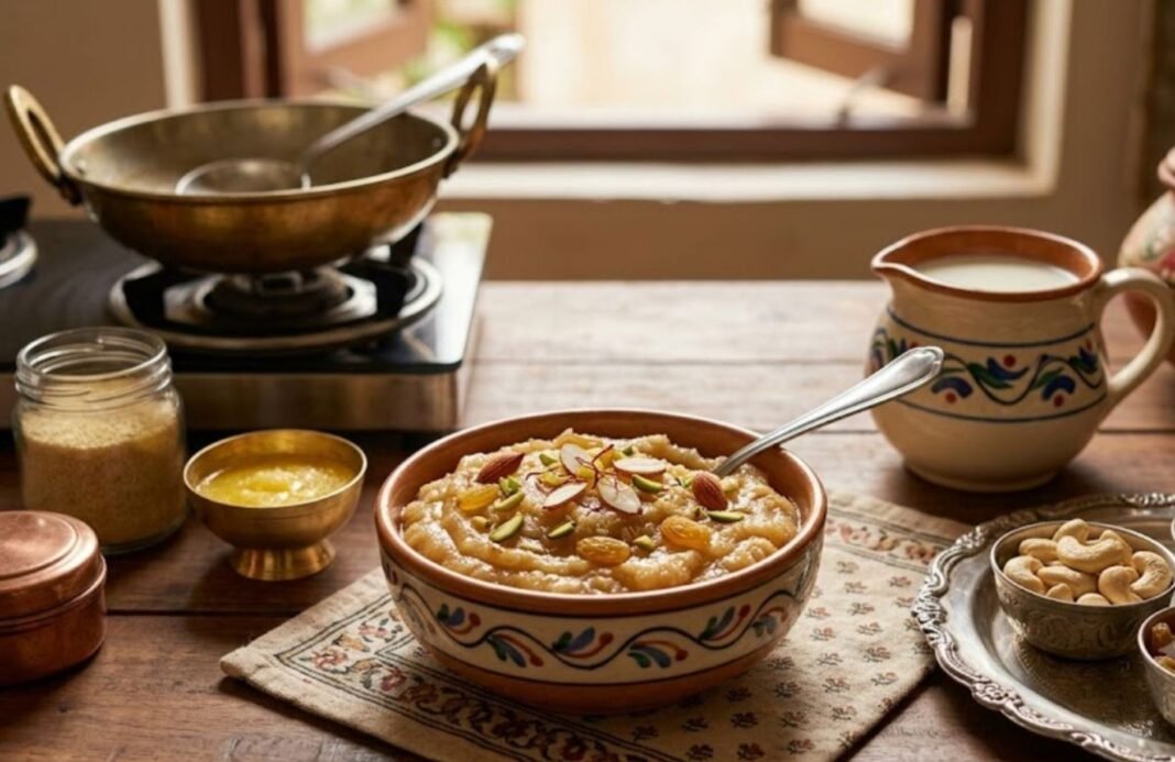 Creamy Suji Halwa Recipe