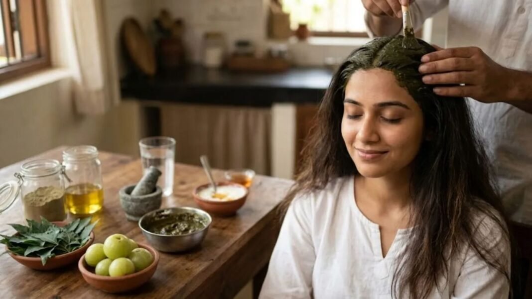 DIY Bhringraj Hair Mask: झड़ते बालों के लिए घर पर भृंगराज हेयर मास्क कैसे बनाएं और लगाएं DIY Bhringraj Hair Mask