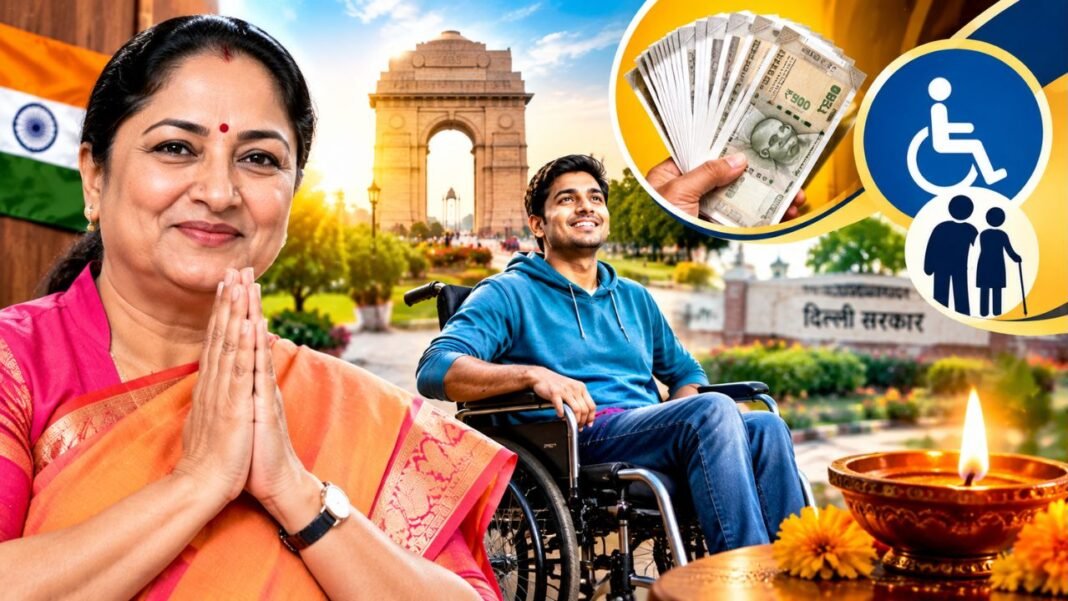 Delhi Divyang Pension Scheme 2026: अब हर महीने मिलेंगे 3000 रुपये, जानें पात्रता और आवेदन का तरीका Delhi Divyang Pension Scheme 2026