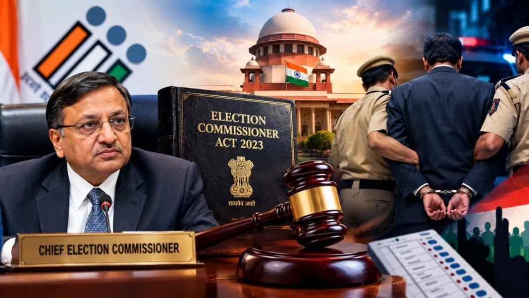 Election Commissioner Act 2023: क्या मुख्य चुनाव आयुक्त को किया जा सकता है गिरफ्तार? जानें 2023 के नए कानून की ‘धारा 16’ का पूरा सच Election Commissioner Act 2023