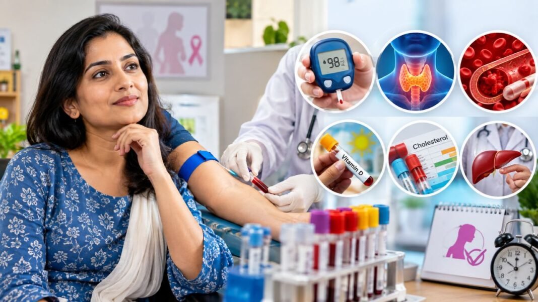 Health Tests for Women: 30 के बाद महिलाओं के लिए 6 जरूरी ब्लड टेस्ट, डायबिटीज, थायरॉइड और एनीमिया की समय रहते होगी पहचान Health Tests for Women