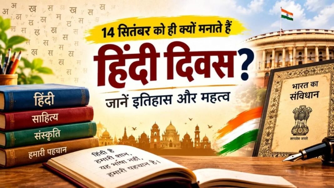Hindi Diwas 2026: हिंदी दिवस 14 सितंबर को क्यों मनाया जाता है, इतिहास और महत्व Hindi Diwas 2026