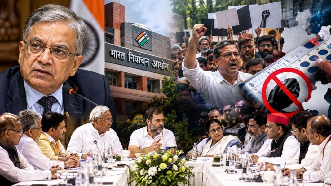 ज्ञानेश कुमार के खिलाफ महाभियोग की तैयारी, INDIA Bloc Meeting में SIR और वोट चोरी पर बड़े आंदोलन का ऐलान INDIA Bloc Meeting