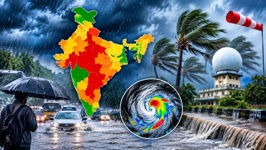 Kal Ka Mausam 19 September: 14 राज्यों में मूसलाधार बारिश का अलर्ट, 80 की स्पीड से चलेगी आंधी, जानें अपने शहर का हाल Kal Ka Mausam 19 September