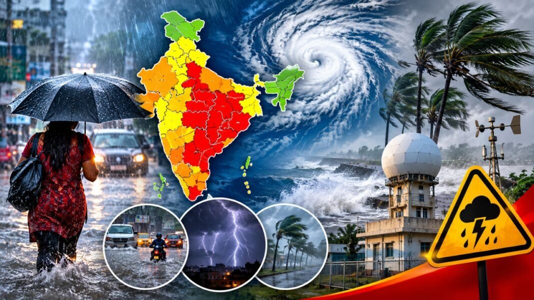 Kal Ka Mausam 25 September: 17 राज्यों में मूसलाधार बारिश का अलर्ट, 85 की स्पीड से चलेगी आंधी, IMD की बड़ी चेतावनी Kal Ka Mausam 25 September