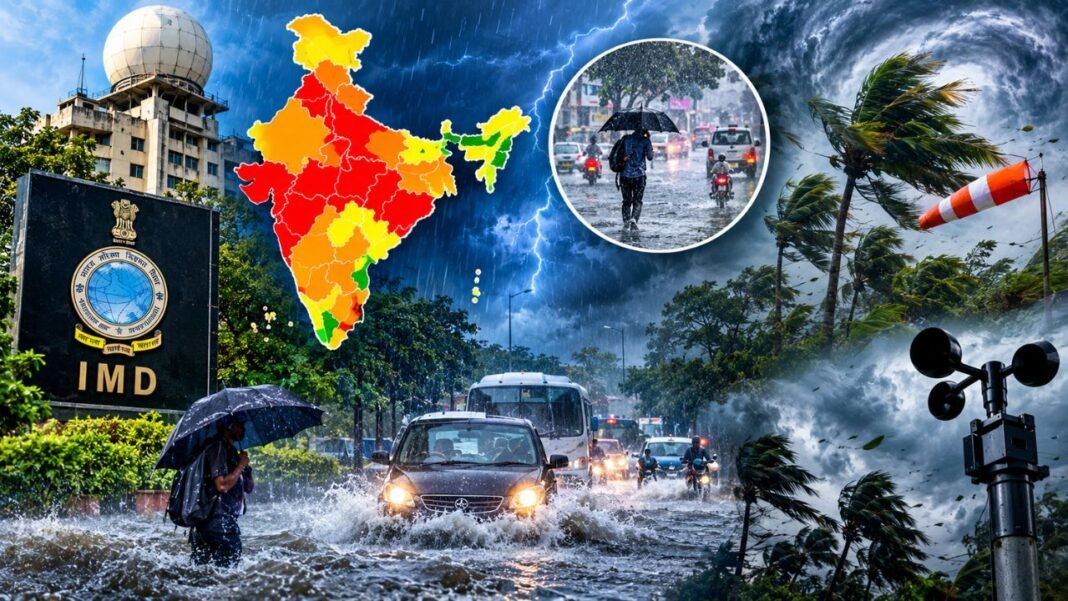 Kal Ka Mausam 26 September 2026: 23 राज्यों में मूसलाधार बारिश का अलर्ट, 80 की स्पीड से चलेगी आंधी, IMD ने जारी की चेतावनी Kal Ka Mausam 26 September 2026