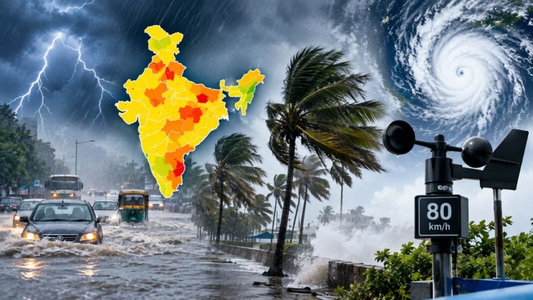 Kal Ka Mausam 29 September: 23 राज्यों में भारी बारिश-आंधी का अलर्ट, 80 किमी/घंटा की रफ्तार से चल सकती हैं हवाएं Kal Ka Mausam 29 September