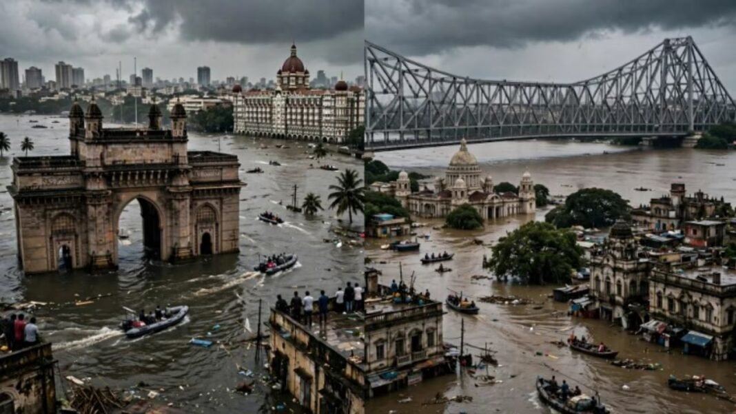 Mumbai Flood Alert: राजनीति के शोर में मुख्य मुद्दा अनसुना, मुंबई-कोलकाता पर मंडराता समुद्र का खतरा Mumbai Flood Alert