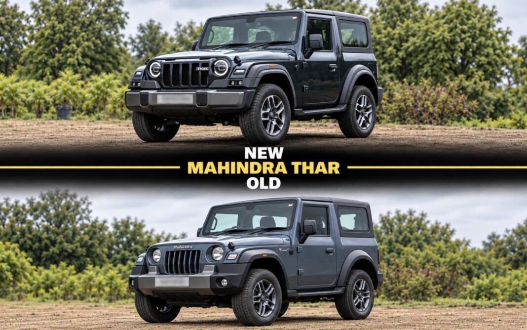 Old Thar vs New Thar OG: महिंद्रा थार ओजी लॉन्च, पुरानी थार से कितनी अलग नई एसयूवी Old Thar vs New Thar OG