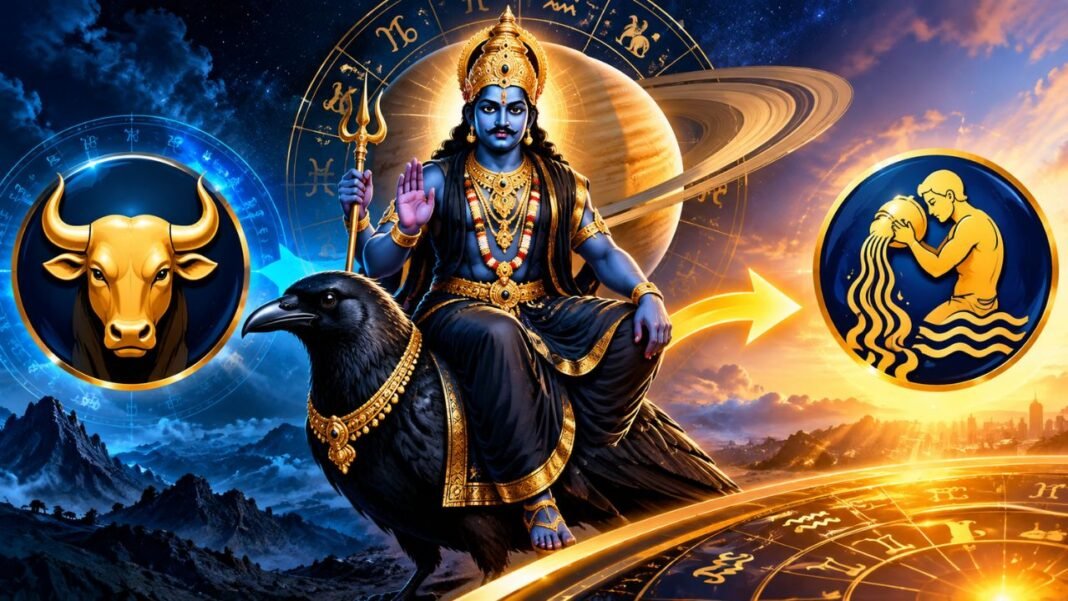Shani Gochar 2027: 252 दिन बाद बदलेगी शनि की चाल, वृषभ पर शुरू होगी साढ़ेसाती, कुंभ राशि को मिलेगी बड़ी राहत Shani Gochar 2027