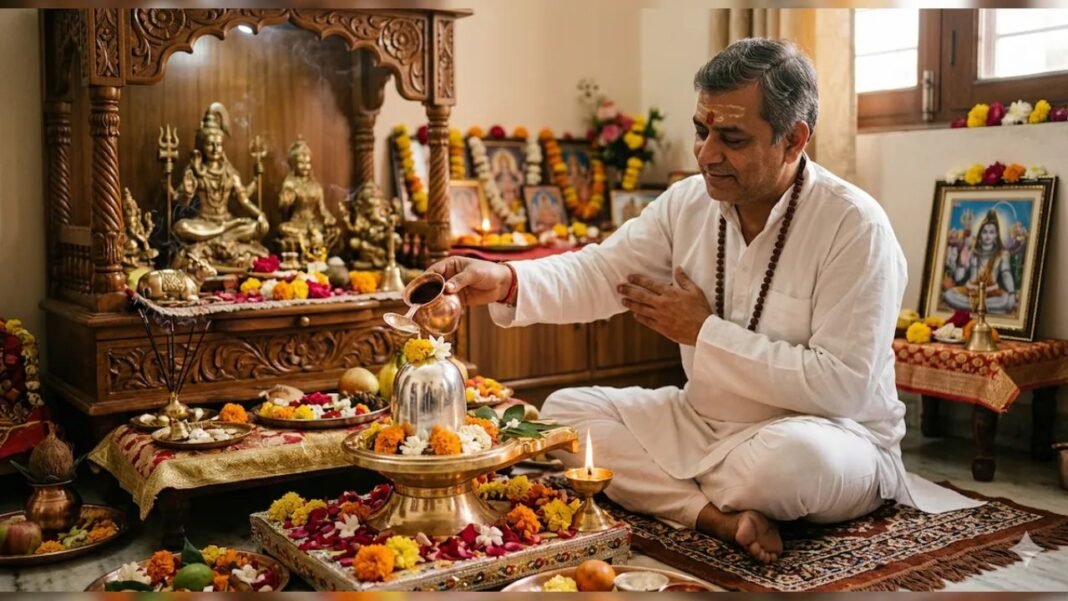 शिवलिंग पर जल चढ़ाने की परंपरा सोमवार से क्यों जुड़ी है, पूजा विधि और मान्यताएं Somvar Puja Vidhi