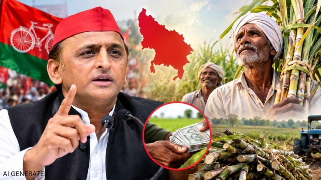 UP Election 2027: अखिलेश यादव का गन्ना किसानों को 24 घंटे में भुगतान का ऐलान, भाजपा पर निशाना UP Election 2027