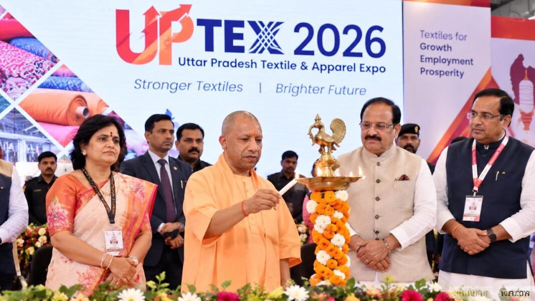 UP News: लखनऊ में यूपी टेक्स-2026 का आगाज, योगी सरकार टेक्सटाइल सेक्टर को देगी नई रफ्तार UP News